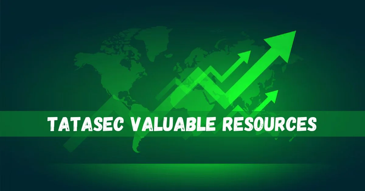Tatasec Valuable Resources